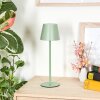 Salgadinho Bordslampa utomhus, badrumslampa, Bordslampa LED Grön, 1-ljuskällor