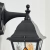 Naofe vägglampa utomhus, Vägglampa Svart, 1-ljuskällor