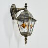 Naofe vägglampa utomhus, Vägglampa Guld, Svart, 1-ljuskällor