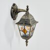 Naofe vägglampa utomhus, Vägglampa Guld, Svart, 1-ljuskällor