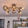 Gastor Taklampa, kullampa Amber, Klart, Rökfärger, 8-ljuskällor