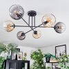 Koyoto Taklampa, kullampa 78 cm Amber, Klart, Rökfärger, 6-ljuskällor