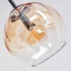 Koyoto Taklampa, kullampa 78 cm Amber, Klart, Rökfärger, 6-ljuskällor