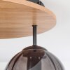 Koyoto Taklampa, kullampa Naturfärger, Svart, 3-ljuskällor