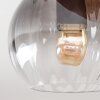 Koyoto Taklampa, kullampa Naturfärger, Svart, 3-ljuskällor