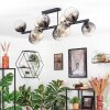 Koyoto Taklampa, kullampa Amber, Klart, Rökfärger, 10-ljuskällor