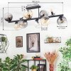 Koyoto Taklampa, kullampa Amber, Klart, Rökfärger, 10-ljuskällor