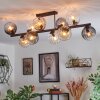 Koyoto Taklampa, kullampa Amber, Klart, Rökfärger, 10-ljuskällor