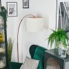 Bassagoda Golvlampa Kopparfärg, Svart, 1-ljuskällor
