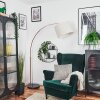 Bassagoda Golvlampa Kopparfärg, Svart, 1-ljuskällor