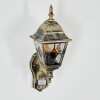 Naofe vägglampa utomhus, Vägglampa Guld, Svart, 1-ljuskällor, Rörelsedetektor