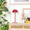 Laken Bordslampa utomhus, badrumslampa, Bordslampa LED Röd, 1-ljuskällor