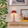 Laken Bordslampa utomhus, badrumslampa, Bordslampa LED Röd, 1-ljuskällor