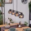 Koyoto Pendellampa, kullampa, Pendelbelysning Rökfärger, 4-ljuskällor