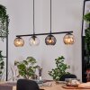 Koyoto Pendellampa, kullampa, Pendelbelysning Amber, Klart, Rökfärger, 4-ljuskällor
