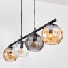Koyoto Pendellampa, kullampa, Pendelbelysning Amber, Klart, Rökfärger, 4-ljuskällor