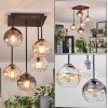 Koyoto Taklampa, kullampa Amber, Klart, Rökfärger, 5-ljuskällor