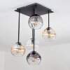 Koyoto Taklampa, kullampa Amber, Klart, Rökfärger, 5-ljuskällor