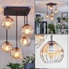 Koyoto Taklampa, kullampa Amber, Klart, 5-ljuskällor