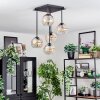 Koyoto Taklampa, kullampa Amber, Klart, 5-ljuskällor