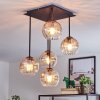 Koyoto Taklampa, kullampa Amber, Klart, 5-ljuskällor