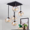Koyoto Taklampa, kullampa Amber, Klart, 5-ljuskällor