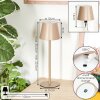 Salgadinho Bordslampa utomhus, Bordslampa LED Sandfärgad, 1-ljuskällor