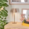 Salgadinho Bordslampa utomhus, Bordslampa LED Sandfärgad, 1-ljuskällor