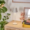 Salgadinho Bordslampa utomhus, Bordslampa LED Vit, 1-ljuskällor