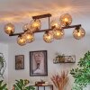 Koyoto Taklampa, kullampa Amber, 10-ljuskällor