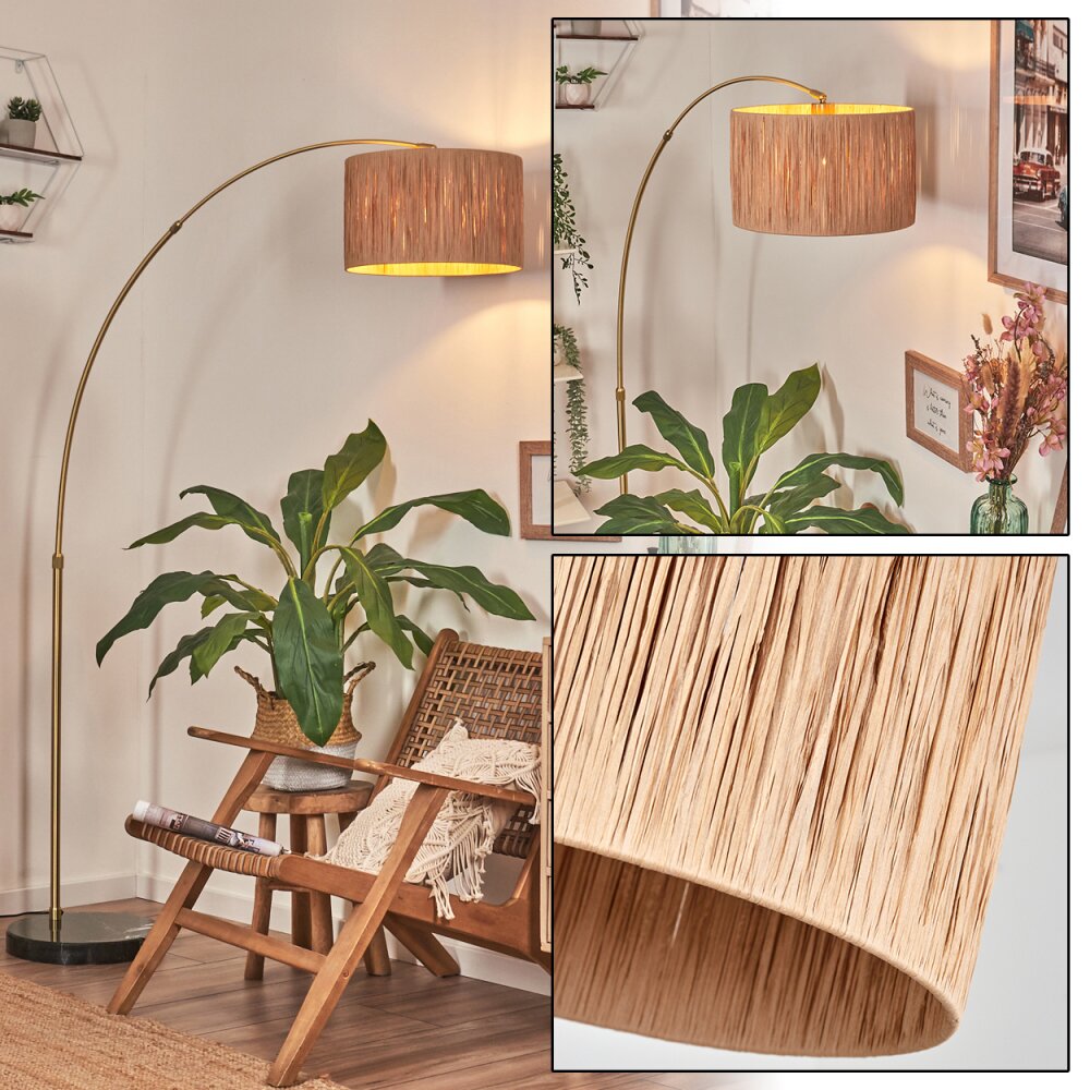 Granja Golvlampa Mässing, Svart, 1-ljuskällor main product photo
