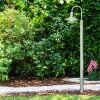 Elima Golvlampa, gångvägslampa Färg i rostfritt stål, 1-ljuskällor