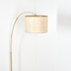 Sabadim Golvlampa Mässing, Svart, 1-ljuskällor