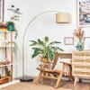 Sabadim Golvlampa Mässing, Svart, 1-ljuskällor