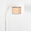 Ramila Golvlampa Mässing, Svart, 1-ljuskällor