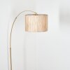 Bongal Golvlampa Mässing, Svart, 1-ljuskällor