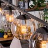 Koyoto Pendellampa, kullampa, Pendelbelysning Amber, Klart, Rökfärger, 4-ljuskällor