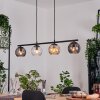 Koyoto Pendellampa, kullampa, Pendelbelysning Amber, Klart, Rökfärger, 4-ljuskällor
