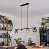 Koyoto Pendellampa, kullampa, Pendelbelysning Amber, Klart, Rökfärger, 4-ljuskällor