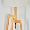 Soungou Golvlampa Naturfärger, Svart, 1-ljuskällor