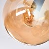 Gastor Taklampa, kullampa Guld, Svart, 10-ljuskällor