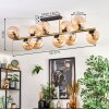 Gastor Taklampa, kullampa Guld, Svart, 10-ljuskällor