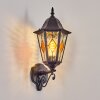 Hongkong vägglampa utomhus, Vägglampa Svart, 1-ljuskällor