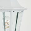 Hongkong vägglampa utomhus, Vägglampa Vit, 1-ljuskällor