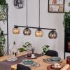 Koyoto Pendellampa, kullampa, Pendelbelysning Amber, Rökfärger, 4-ljuskällor