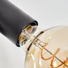 Geira Takstrålkastare, Vägglampa, Väggspotlight Svart, 1-ljuskällor