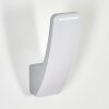Gilan vägglampa utomhus, Vägglampa LED Silver, 1-ljuskällor