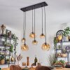 Ripoll Pendellampa, kullampa, Pendelbelysning Amber, Klart, 6-ljuskällor