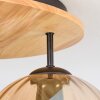 Koyoto Taklampa, kullampa 40 cm Naturfärger, Svart, 3-ljuskällor