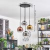 Ripoll Pendellampa, kullampa, Pendellampa Cluster Guld, Klart, Kopparfärg, Rökfärger, 4-ljuskällor
